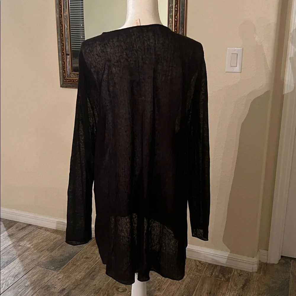 Eileen Fisher Organic Linen Tunic Top